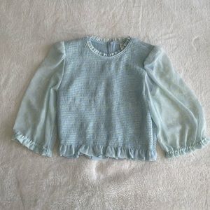 Aritzia Wilfred Tempest Short Sleeve Blouse